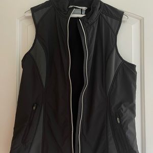 Athleta Black and Grey Vest